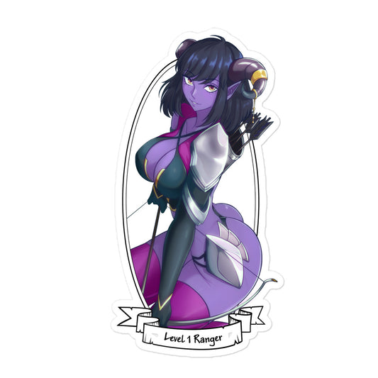 Tiefling Ranger "Sage" Sticker